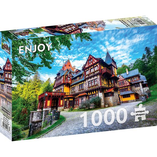 Puzzel 1000 stukjes ENJOY - Koninklijke residentie, Sinaia, Roemenië