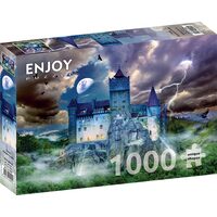 Puzzel 1000 stukjes ENJOY - Eng Dracula's kasteel