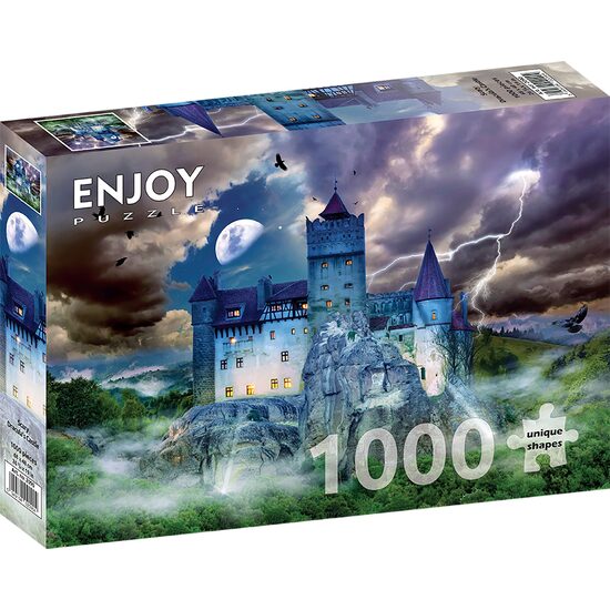 Puzzel 1000 stukjes ENJOY - Eng Dracula's kasteel