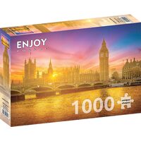 Puzzel 1000 stukjes ENJOY - London on Fire