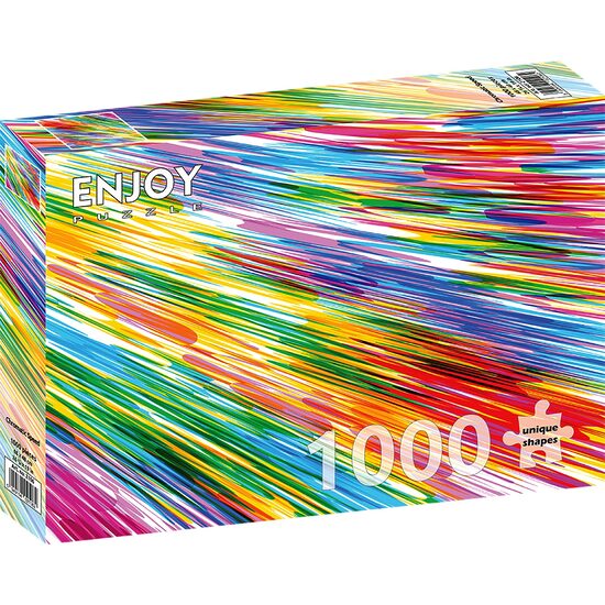 Puzzel 1000 stukjes ENJOY - Chromatische snelheid