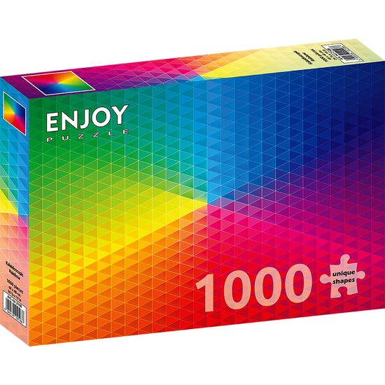 Puzzle 1000 Teile ENJOY – Kaleidoskopischer Regenbogen