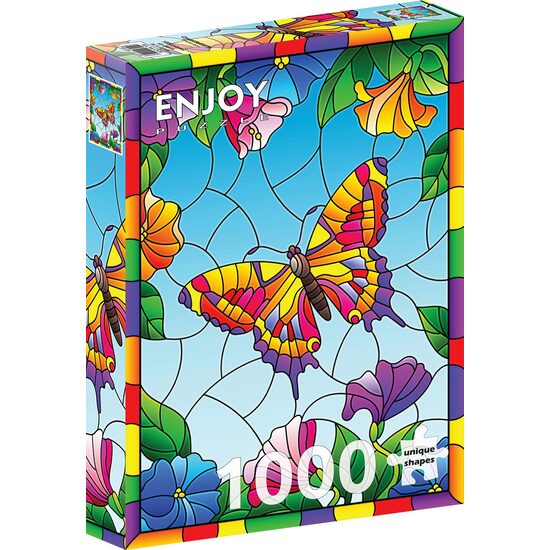Puzzle 1000 pezzi ENJOY - Farfalla di Cristallo