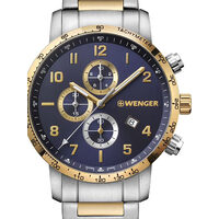 Men's watch Wenger 01.1543.112, Quartz, 44mm, 10ATM