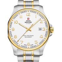 Unisex watch Swiss Military SM30200.20, 39mm, 5ATM, Silver