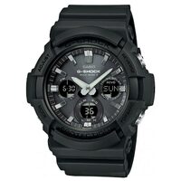 Men's watch Casio GAW-100B-1AER G-Shock Solar 52mm, 20atm, Black
