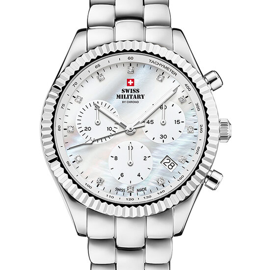 Orologio da donna Swiss Military SM30207.02, Quarzo, 38 mm, 5 ATM