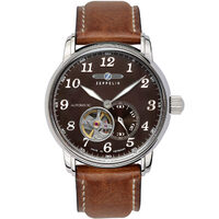 Men's watch Zeppelin 7666-4, Automatic, 41mm, 5ATM, Silver
