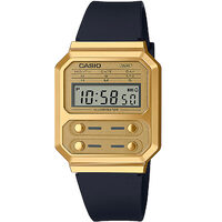Ceas de dama Casio A100WEFG-9AEF, Quartz, 33mm, 3ATM