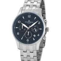 Men's watch Jacques Lemans 1-1654.2ZG, Quartz, 40mm, 10ATM, Silver