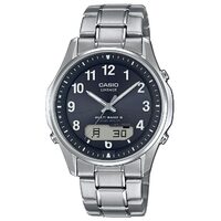 Men's watch Casio LCW-M100TSE-1A2ER Wave Ceptor 40mm, 10ATM, Silver