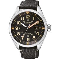 Men's watch Citizen AW5000-24E Eco-Drive, 43mm, 10ATM, Silver