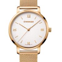Women's watch Wenger 01.1731.107 Metropolitan Donnissima, 38mm, 10ATM, Gold