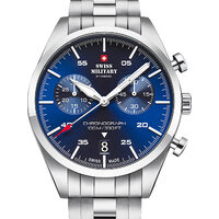 Herrenuhr Swiss Military SM34090.02, Quarz, 43mm, 10ATM