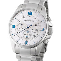 Men's watch Jacques Lemans 1-2118E, Quartz, 44mm, 10ATM