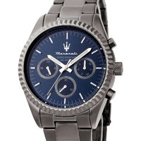 Maserati Men's Watch R8853100019, Quartz, 43mm, 10ATM, Gray