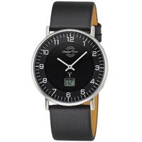 Orologio da uomo Master Time MTGS-10560-22L Radiocontrollato Serie Advanced, 40mm, 5ATM, Argento