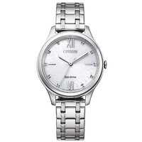 Orologio da donna Citizen EM0500-73A Eco Drive, 30mm, 5ATM, Argento