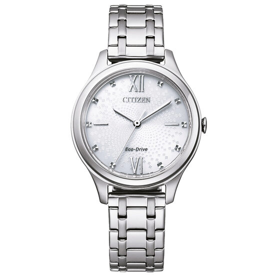 Orologio da donna Citizen EM0500-73A Eco Drive, 30mm, 5ATM, Argento