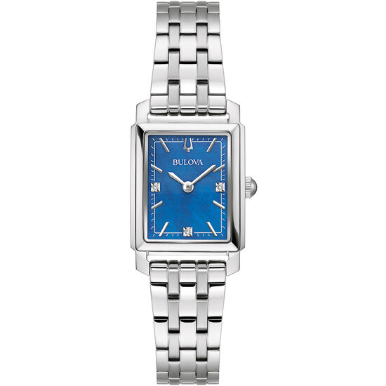 Ladies watch Bulova 96P245, Quartz, 21mm, 3ATM