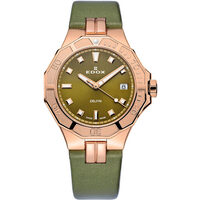 Orologio da donna Edox 53020-37RC-VR, Quarzo, 38mm, 20ATM