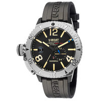 Men's watch U-Boat 9007A Sommerso, 46mm, 30ATM, Silver
