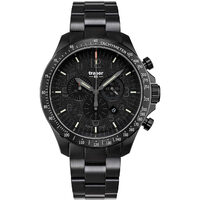 Orologio da uomo Traser 109466, Quarzo, 46mm, 10ATM, Nero