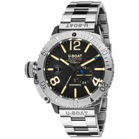 Men's watch U-Boat 9007/A/MT Sommerso Automatic 46mm, 10ATM, Silver