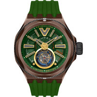 Orologio da uomo Nubeo NB-6075-0B, Automatico, 52mm, 10ATM