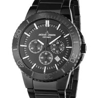 Men's watch Jacques Lemans 1-2166B, Quartz, 43mm, 10ATM