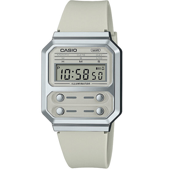 Men's watch Casio A100WEF-8AEF, Quartz, 33mm, 3ATM