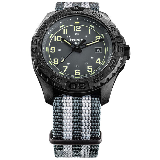 Orologio da uomo Traser H3 109037 P96 OdP Evolution, 44mm, 20ATM, Nero