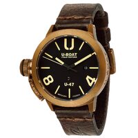 Men's watch U-Boat 7797 Classico, 47mm, 10ATM, Bronze
