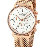 Ladies' watch Jacques Lemans N-209M Retro Classic, 39mm, 5ATM, Gold
