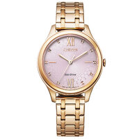 Orologio da donna Citizen EM0503-75X Eco Drive, 30mm, 5ATM, Oro