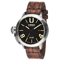 Men's watch U-Boat 8105 Classico U-47, , 47mm, 100M, Silver