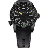 Orologio da uomo Traser 109741, Automatico, 46mm, 10ATM, Nero