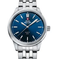 Dameshorloge Swiss Military SMP36010.09, 33 mm, 5ATM, zilver