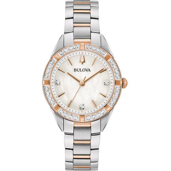 Ladies watch Bulova 98R281, Quartz, 32mm, 3ATM