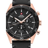 Herenhorloge Swiss Military SM34079.07 Chronograaf 43 mm, 10ATM, Goud