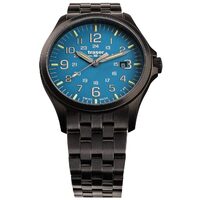 Orologio da uomo Traser H3 108740 P67 Officer GunMetal, 42mm, 10ATM, Nero