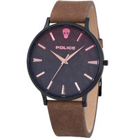 Orologio da uomo Police PL16023JSB.02 Tasman, 42mm, 3ATM, Nero