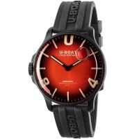 Women's watch U-Boat 8697, Quartz, 44mm, 5ATM, Black