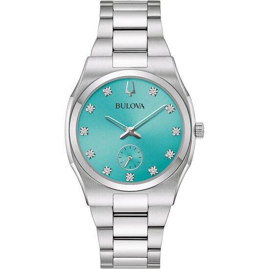 Ladies watch Bulova 96P243, Quartz, 34mm, 3ATM