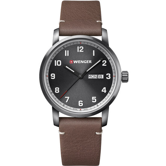 Men's watch Wenger 01.1541.122, Quartz, 42mm, 10ATM