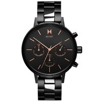Orologio da donna MVMT FC01-BL Nova Crux, 38mm, 5ATM, Nero