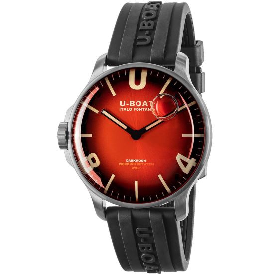 Men's watch U-Boat 8701, Quartz, 44mm, 5ATM, Grey