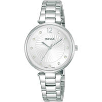 Orologio da donna Pulsar PH8489X1, Quarzo, 30mm, 5ATM, Argento