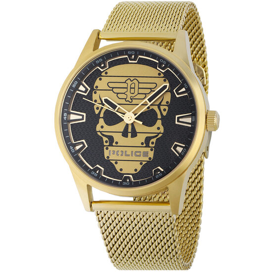 Orologio da uomo Police PEWJG2227903, Quarzo, 45 mm, 3 ATM