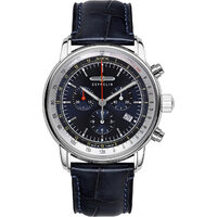 Orologio da uomo Zeppelin 8888-3, Quarzo, 42mm, 5ATM